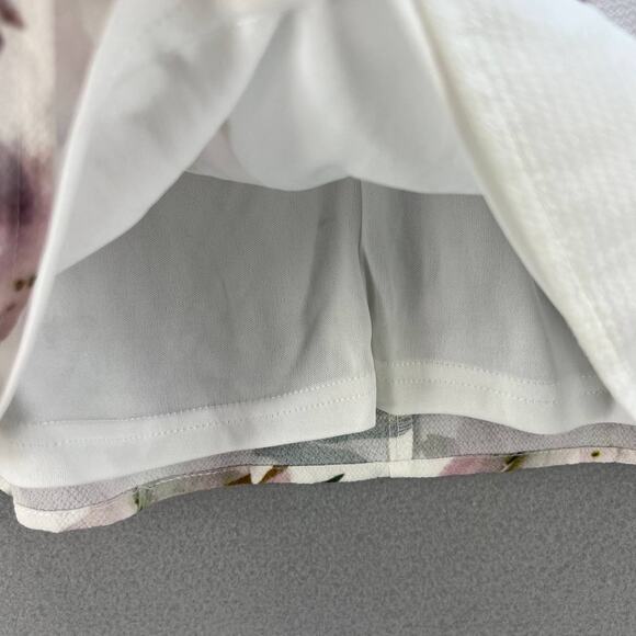 Lulus Dress Women's Large NWT Dream of You Ivory Off-The-Shoulder Mini Shift - Picture 8 of 11